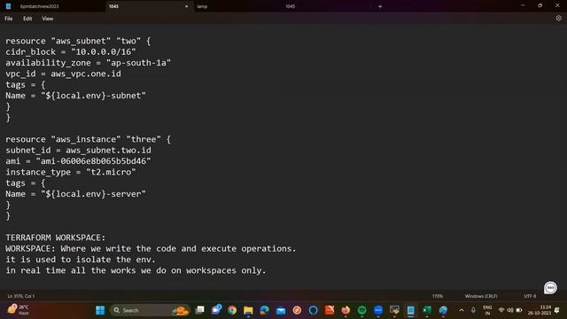 49th Session - DevOps Terraform Locals Workspace Alias and Provider