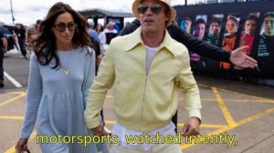 Brad Pitt and Ines de Ramon Hold Hands at British Grand Prix!
