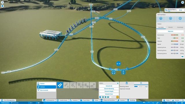 Aurora Hypercoaster #1 I Planet Coaster - Layout смотреть онлайн