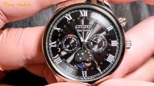 How to set Citizen TIME, DATE and MOON face  AP1050-81