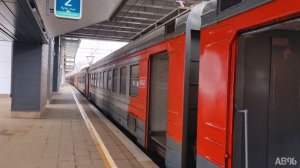 Электропоезд ЭД4М-0100 на станции Очаково I