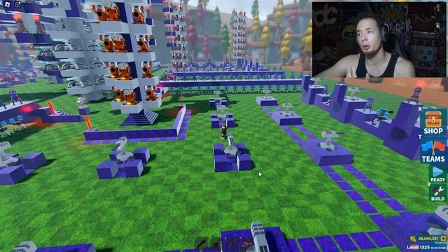 Ultimate Obsidian Fortress: Base Build for mrroniees in Roblox Zombie Defense!