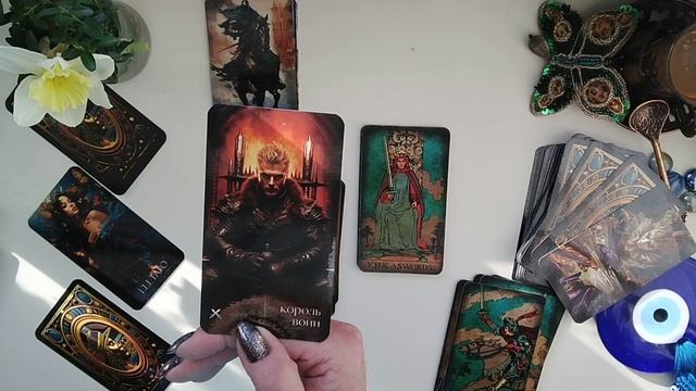 Обзор Колоды Eli _TARO  Джокер 🃏 Карты Двора Паж- Рыцарь - Король - Королева 🌹