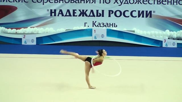 Надежды России, Казань, 01.12.14, Веричева Полина, обруч