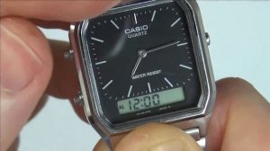 How To Stop the HOURLY BEEP on a Casio AQ-230 Watch (5154)