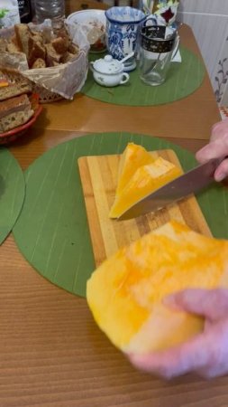 Медовая тыква сорт «Мраморная» вкусная очень !