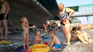 Маша,Настя и Миша в Крыму, август 2011