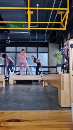 Pilates Reformer 💪🙂 | Пилатес на Реформере 🙏 #video #fun #love #workout #pilates #reformer #reels