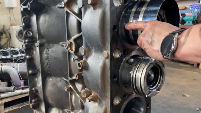 Проект замена ДВС евро 6 на евро 5 часть 3 сборка ДВС евро 5 смотреть онлайн