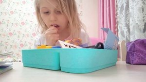 Собираю пенал в школу❤📚📐