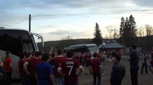 Фанаты Рубина в Ижевске / Fans Rubin in Izhevsk