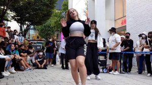 SATURDAY. BLACK MIST: ALINA & LIA. BEAUTIFUL FASCINATING PERFORMANCE. HONGDAE.
