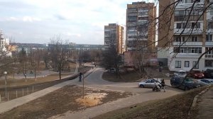 1006, 06 04 2021, город Орёл, вид на Детский парк, Почтовый переулок, кинотеатр Победа, фонтан Кони,