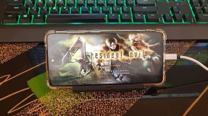 Resident Evil 4 on PC Port Samsung A52