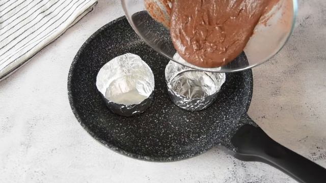 Как приготовить ШОКОЛАДНЫЙ десерт на сковороде.