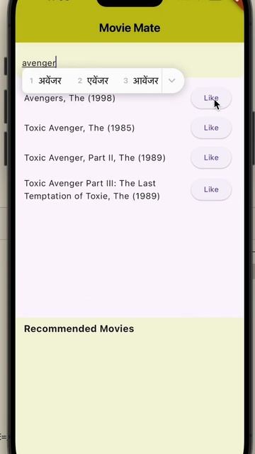 Movie Mate - Movie Recommendation System Demo: Content-Based Filtering смотреть онлайн