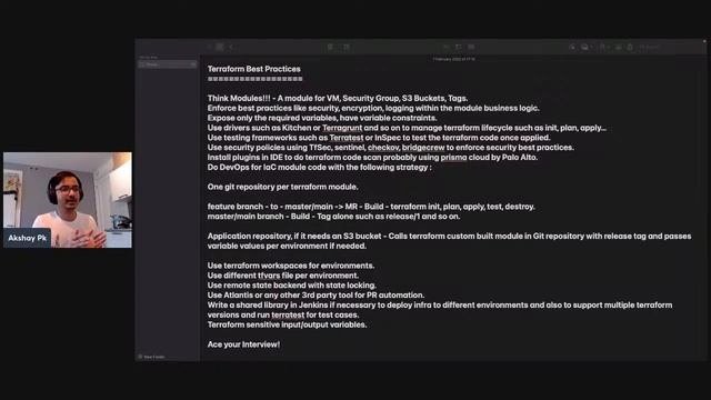 🔴IaC Best Practices | Akshay Pk | In Tamil  #terraformintamil