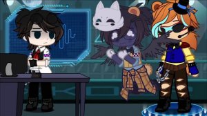 Mike’s family reunion part 1 (glammike au + dad mike au) (new afton family au)