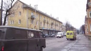 Калининград. Улица Киевская от моста до парка