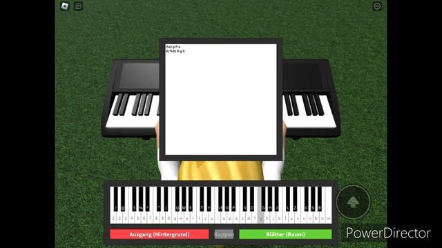 Slenderina Theme EASY horror PIANO 