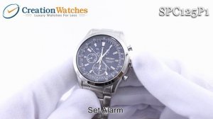 Seiko Chronograph Perpetual SPC125 SPC125P1 SPC125P Men's Watch