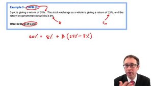 Capital Asset Pricing Model (CAPM) – part 2 – Examples - CIMA F3 lecture