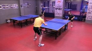 однажды Чирков А. - Жураковский А. после турнира КЧ СПб Первая "D" Лига настольный теннис