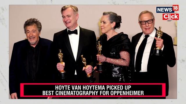 Oscars 2024 | Oppenheimer Sweeps | Cillian Murphy | Robert Downey Jr | Christopher Nolan | N18V