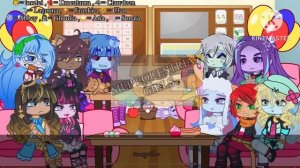 Monster high react to The Dazzlings as new students | PART 2 | GCLRV