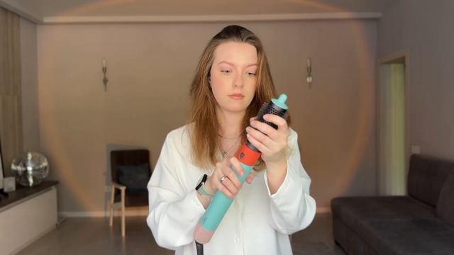 Прямые волосы на dyson airwrap за 15 минут, выпрямить волосы без утюжка на брашинг, укладка дайсон