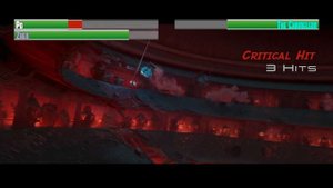 Po and Zhen vs the Chameleon...with healthbars