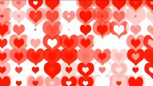 ФУТАЖ Фон с сердечками - Footage Background with hearts