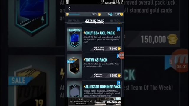 Открываю паки в игре Пакибитс 19 смотреть онлайн