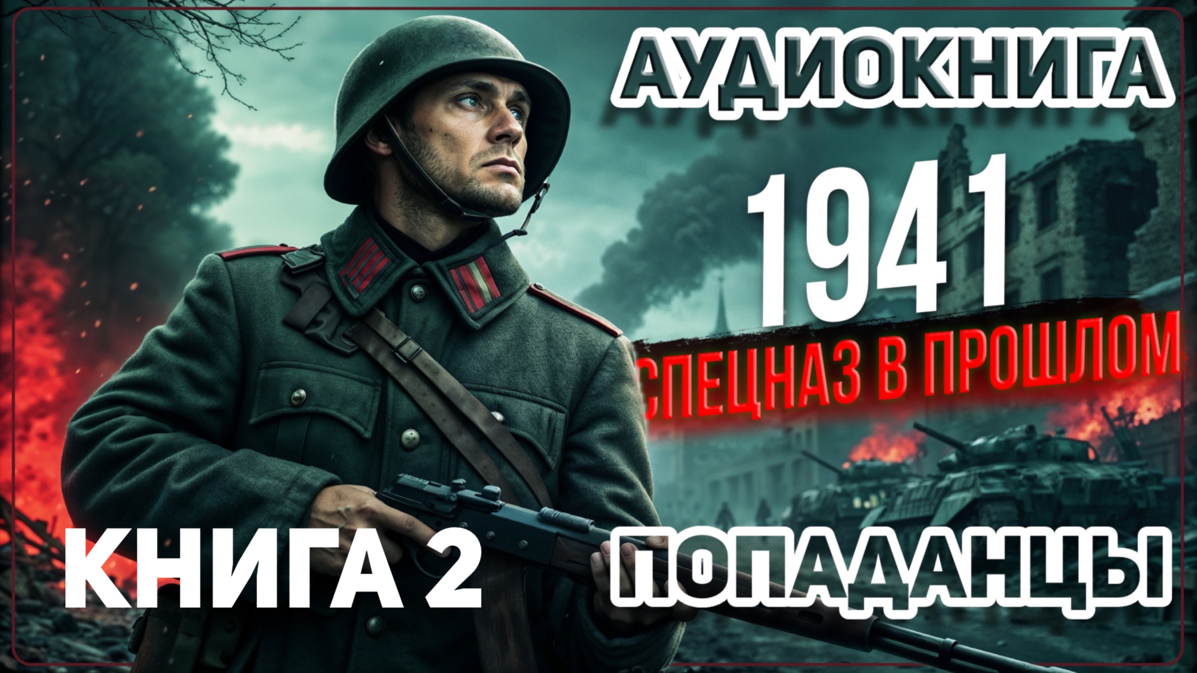 Аудио книга. Книга 2. Отставной капитан в самом пекле войны! 1941 год — битва за выживание!