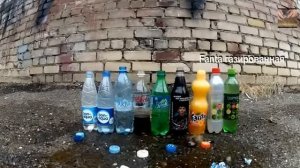 Mentos+CoCa Cola+mineralka+fanta+sprite=Фонтан