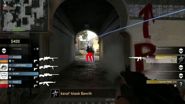 Эйс с галила в csgo смотреть онлайн