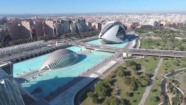 Ciudad de las Artes y las Ciencias (Град на изкуството и науката) смотреть онлайн