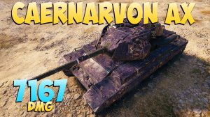 Caernarvon AX - 4 Фрагов 7.1K Урона - Быстрая битва! - Мир Танков