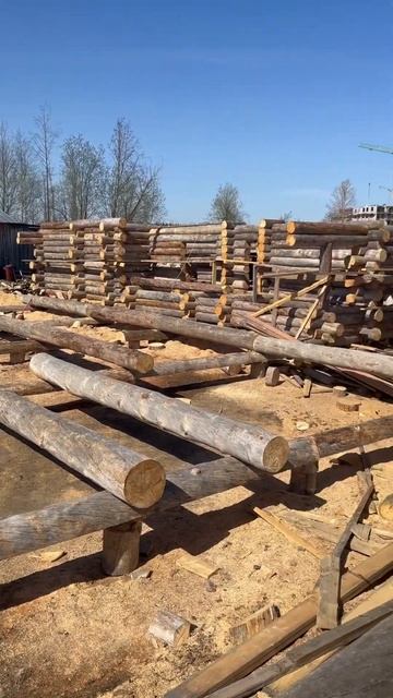 Дом из сухарника , сухостойной сосны (кело). Келодом#строительство#баня#home