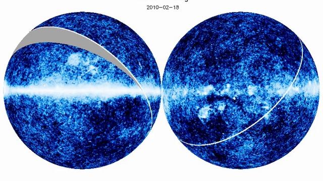 Planck scanning - Galactic, orthographic смотреть онлайн