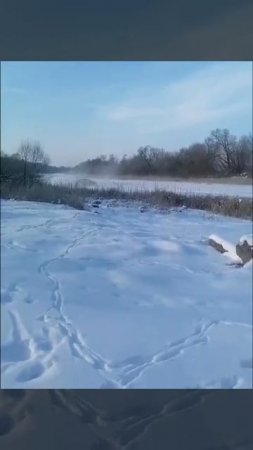 ПОД ЛЕД: автомобиль с водителем провалилась под лёд в Новоподклетном. 😱