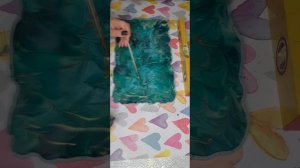 Эксперимент по заливки разноса эпоксидной смолой🤗🤔исправляем ошибки в процессе 🧚♀️