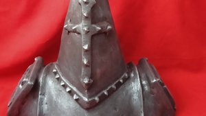 Скульптура. Бюст окопный пилигрим. Игра Trench crusade. Траншейный крестовый поход.