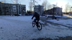 continental Ruben по зимней Ржевской дороге