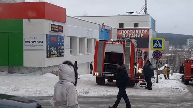 Пожар в Новоуральске