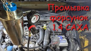 Промывка форсунок 1.4 CAXA