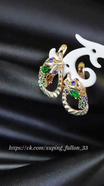 Наборы с зелёным камнем #медицинскийсплав #xupingjewelry #медицинскоезолото #медсплаввовладимире смотреть онлайн