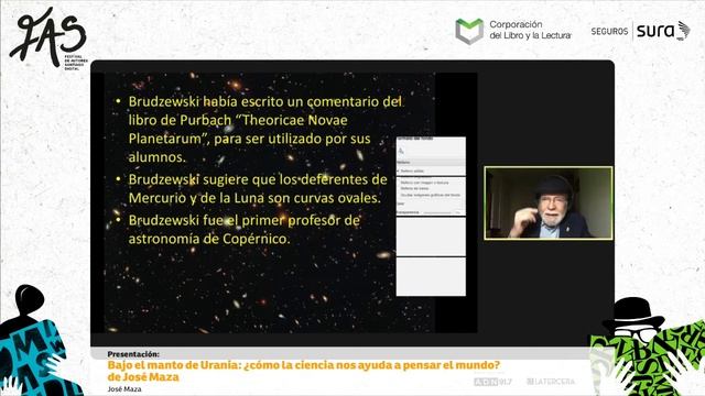 "Bajo el manto de Urania" de José Maza смотреть онлайн