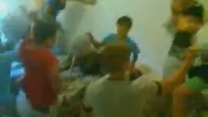 Бой подушками в Санатроии "Янатарь" г. Анапа