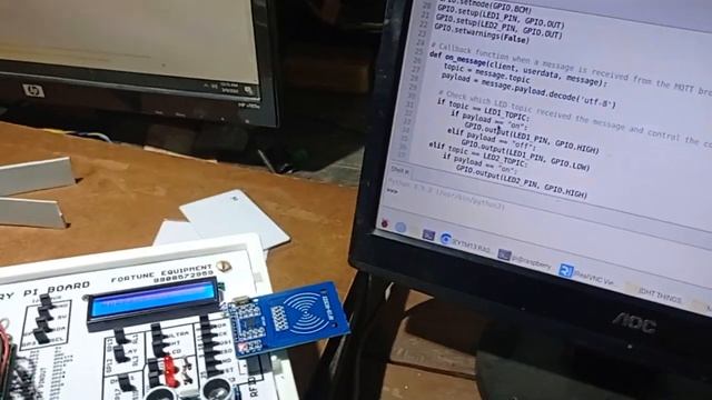 JNTU IOT LAB ECE MQTT BROKER CLIENT COMMUNICATION RASPBERRY PI LED TOGGLE смотреть онлайн